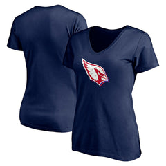 Arizona Cardinals Women's Red White and Team V-Neck T-Shirt | NFL US