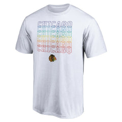Chicago Blackhawks City Pride T-Shirt - NHL T-shirts