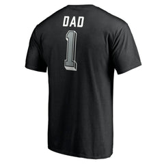 Los Angeles Kings Number One Dad Logo T-Shirt - NHL T-shirts