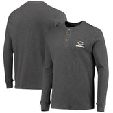 Chicago Bears Dunbrooke Logo Maverick Thermal Henley Long Sleeve T-Shirt | NFL Outlet