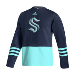 Seattle Kraken adidas Logo AEROREADY Pullover Sweater - NHL Pullover