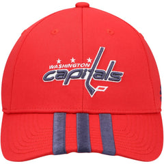 Washington Capitals adidas Locker Room Three Stripe Adjustable Hat - NHL Hats