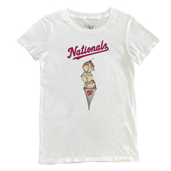 Washington Nationals Tiny Turnip Women's Triple Scoop T-Shirt - MLB T-shirts