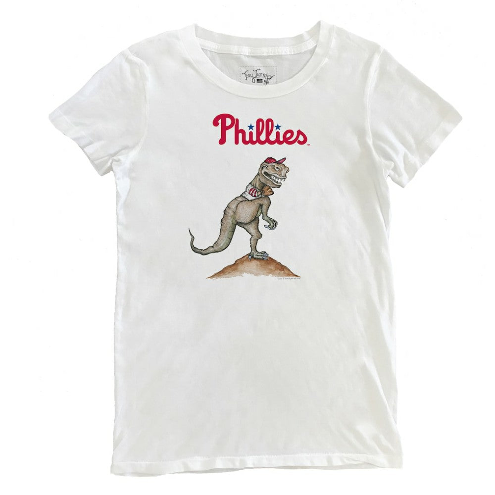 Philadelphia Phillies Tiny Turnip Women's TT Rex T-Shirt - MLB T-shirts