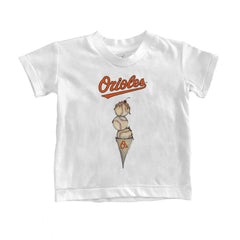 Baltimore Orioles Tiny Turnip Youth Triple Scoop T-Shirt - MLB T-shirts