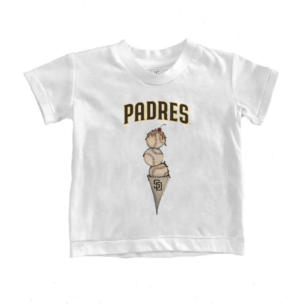 San Diego Padres Tiny Turnip Youth Triple Scoop T-Shirt - MLB T-shirts