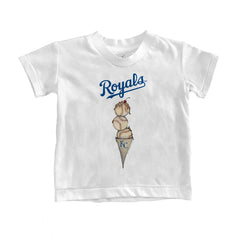 Kansas City Royals Tiny Turnip Youth Triple Scoop T-Shirt - MLB T-shirts