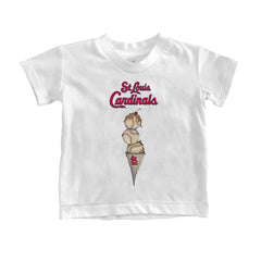 St. Louis Cardinals Tiny Turnip Youth Triple Scoop T-Shirt - MLB T-shirts