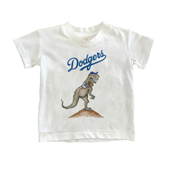 Los Angeles Dodgers Tiny Turnip Youth TT Rex T-Shirt - MLB T-shirts