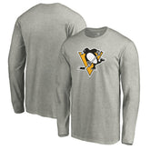 Pittsburgh Penguins Primary Logo Long Sleeve T-Shirt - NHL T-shirts