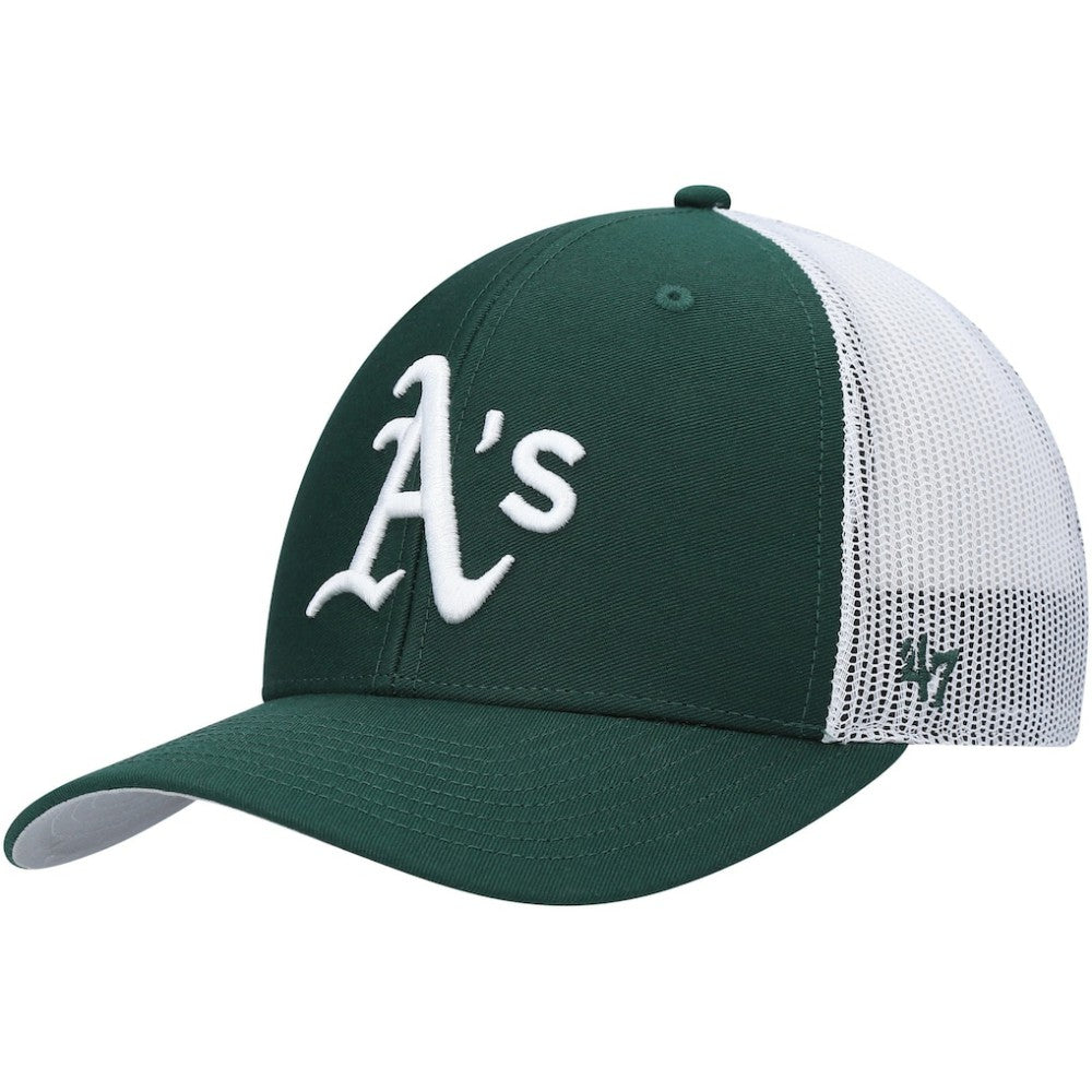 Athletics '47 Primary Logo Trucker Snapback Hat - MLB Hats