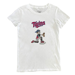 Minnesota Twins Tiny Turnip Women's Caleb the Catcher T-Shirt - MLB T-shirts