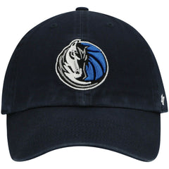 Navy Dallas Mavericks '47 Core Logo Clean Up Adjustable Hat sale | NBA
