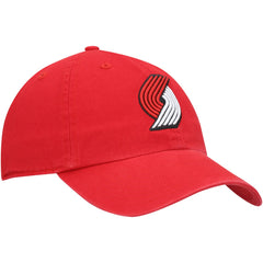 Red Portland Trail Blazers '47 Core Logo Clean Up Adjustable Hat | NBA