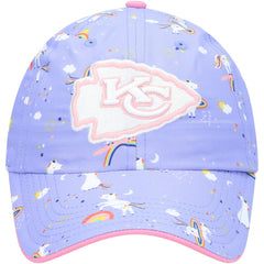 Kansas City Chiefs '47 Girls Preschool Unicorn Clean Up Adjustable Hat | NFL Sale