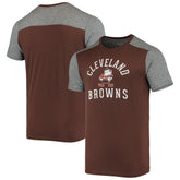 Cleveland Browns Majestic Threads Brownie The Elf Gridiron Classics Field Goal Slub T-Shirt | NFL Sale