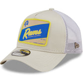 Los Angeles Rams Happy Camper A-Frame Trucker 9FORTY Snapback Hat | NFL On sale