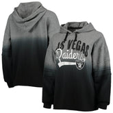 Las Vegas Raiders Touch Women's Superstar Dip-Dye Pullover Hoodie | NFL Outlet
