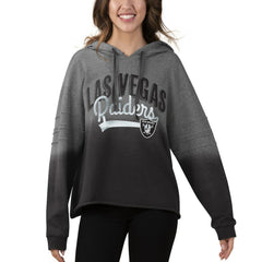 Las Vegas Raiders Touch Women's Superstar Dip-Dye Pullover Hoodie | NFL Outlet