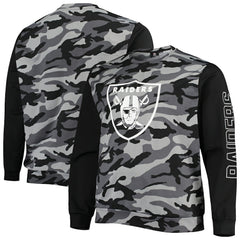 Las Vegas Raiders FOCO Camo Long Sleeve T-Shirt | NFL Sale