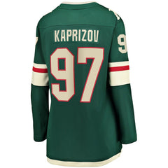 Kirill Kaprizov Minnesota Wild Fanatics Women's Home Breakaway Replica Jersey - NHL Jerseys