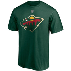 Kirill Kaprizov Minnesota Wild Fanatics Authentic Stack Name & Number T-Shirt - NHL T-shirts