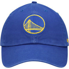 Royal Golden State Warriors '47 Core Logo Clean Up Adjustable Hat sale | NBA