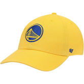 Gold Golden State Warriors '47 Core Logo Clean Up Adjustable Hat sale | NBA