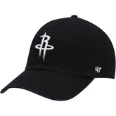 Black Houston Rockets '47 Core Logo Clean Up Adjustable Hat sale | NBA