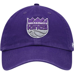 Purple Sacramento Kings '47 Core Logo Clean Up Adjustable Hat | NBA