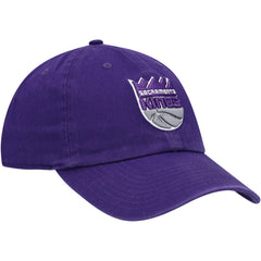 Purple Sacramento Kings '47 Core Logo Clean Up Adjustable Hat | NBA