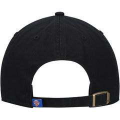 Black New York Knicks '47 Core Logo Clean Up Adjustable Hat | NBA