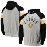 New Orleans Saints Starter Home Run Raglan Pullover Hoodie | NFL US