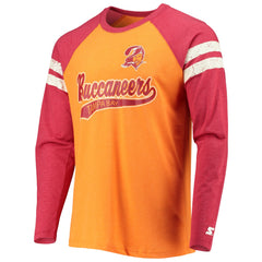 Tampa Bay Buccaneers Starter Throwback League Raglan Long Sleeve Tri-Blend T-Shirt | NFL US