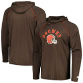 Cleveland Browns Starter Raglan Long Sleeve Hoodie T-Shirt | NFL US