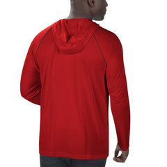 Atlanta Falcons Starter Raglan Long Sleeve Hoodie T-Shirt | NFL Outlet