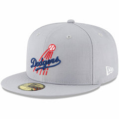 Los Angeles Dodgers New Era Cooperstown Collection Logo 59FIFTY Fitted Hat - MLB Hats