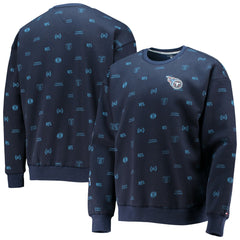 Tennessee Titans Tommy Hilfiger Reid Graphic Pullover Sweatshirt | NFL New