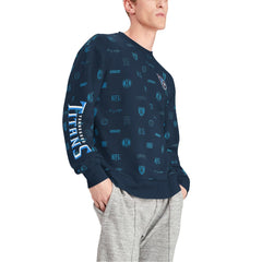 Tennessee Titans Tommy Hilfiger Reid Graphic Pullover Sweatshirt | NFL New