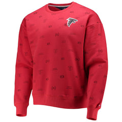 Atlanta Falcons Tommy Hilfiger Reid Graphic Pullover Sweatshirt | NFL Sale
