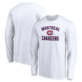 Montreal Canadiens Victory Arch Long Sleeve T-Shirt - NHL T-shirts