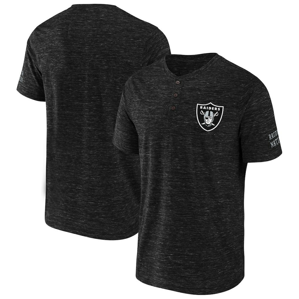 Las Vegas Raiders NFL x Darius Rucker Collection Slub Henley T-Shirt | NFL US
