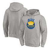 Heathered Gray Golden State Warriors The Bay Logo Pullover Hoodie sale | NBA