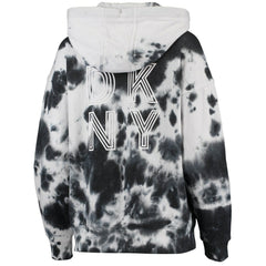 Minnesota Vikings DKNY Sport Women's Dakota Oversized Tie-Dye Half-Zip Hoodie | NFL Discount