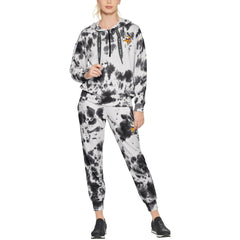 Minnesota Vikings DKNY Sport Women's Dakota Oversized Tie-Dye Half-Zip Hoodie | NFL Discount