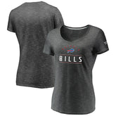 Buffalo Bills Women's League Leader Space Dye V-Neck T-Shirt | NFL On sale