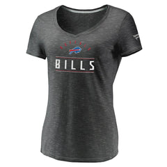 Buffalo Bills Women's League Leader Space Dye V-Neck T-Shirt | NFL On sale