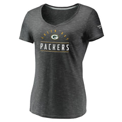 Green Bay Packers Women's League Leader Space Dye V-Neck T-Shirt | NFL Near me