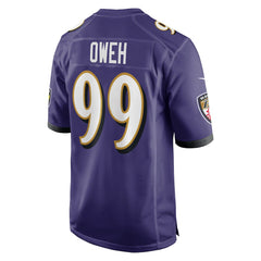Baltimore Ravens Odafe Oweh Game Jersey | NFL Hot