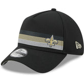New Orleans Saints Flawless Stripe 39THIRTY Flex Hat | NFL Discount